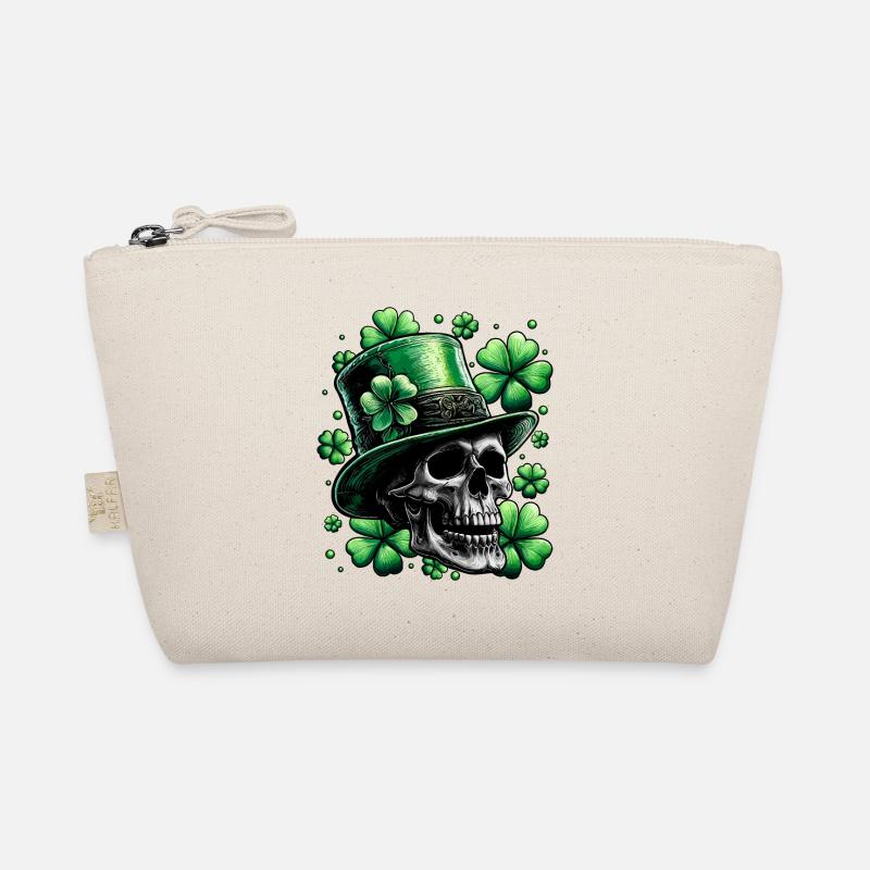 Irish Skull Organic Pouch