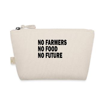 Farmer Protest No Farmers No Food No Future - Organic Pouch - nature - Front