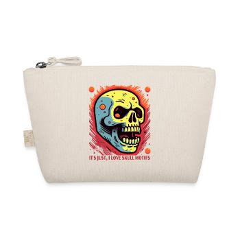 J’adore les motifs de crânes - Trousse biologique - nature - Devant