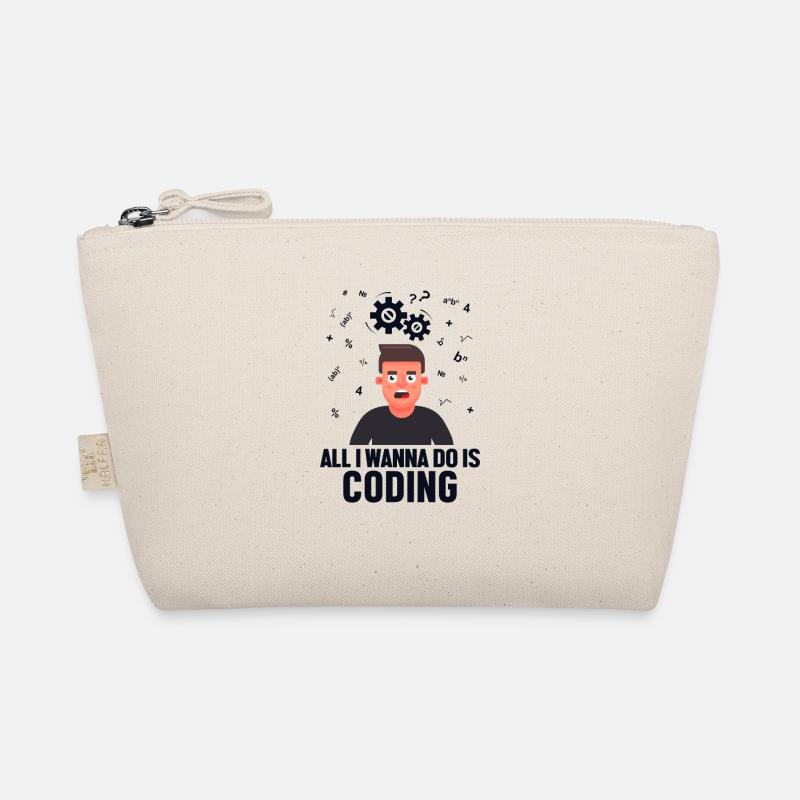 All I want to Do is Coding Developer Coder Organic Pouch
