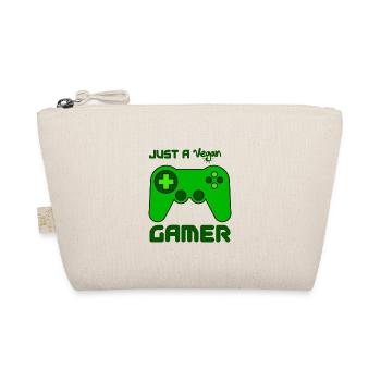 just a vegan gamer, veganuary animal welfare animal welfare - Organic Pouch - nature - Front