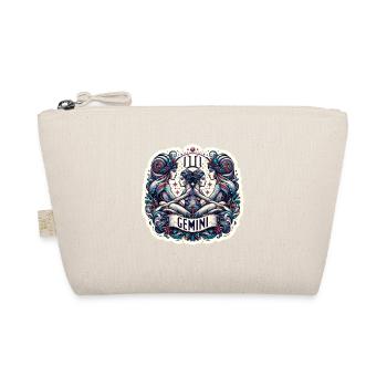 Zodiac sign Gemini - Organic Pouch - nature - Front