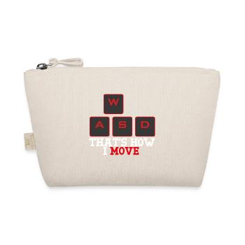 WASD That's how I move - Bio-Täschchen - Natur - Vorne