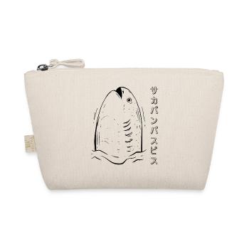 Sacabambaspis Fish Meme Japanese Line Art - Organic Pouch - nature - Front