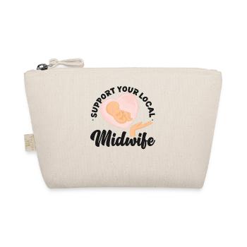 Soutien aux infirmières, sages-femmes, travailleuses à la naissance - Trousse biologique - nature - Devant