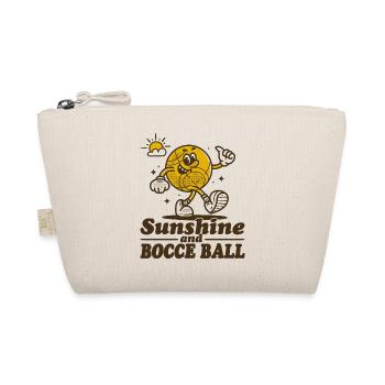 Sunshine And Bocce Ball with Jack Bocci Game Bocce - Organic Pouch - nature - Front