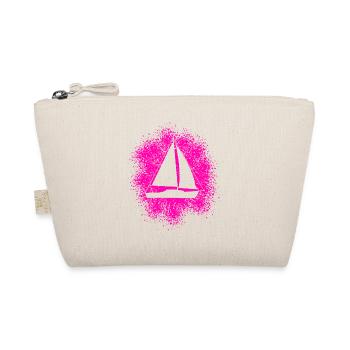 Sailing Yacht Sailboat Sailing Ship - Organic Pouch - nature - Front