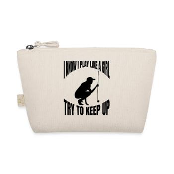 Golfers Golf Golf Club Golf Course Golf - Organic Pouch - nature - Front