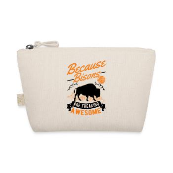 Buffalo Gift Bison Water Buffalo Buffalo - Organic Pouch - nature - Front