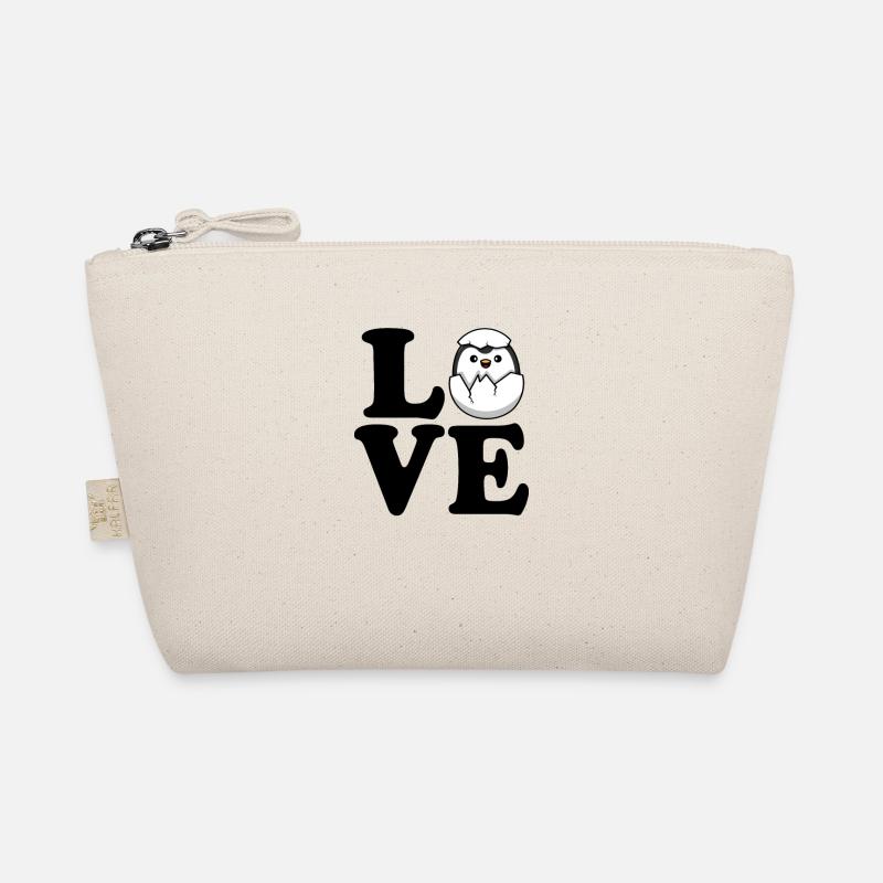 Penguin Love Seabird King Penguin Emperor Penguin Organic Pouch