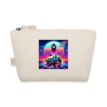 Retour vers le futur 2024 Néon fluo retrofuturiste - Trousse biologique - nature - Devant