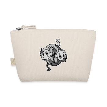 Signe Yin Yang Singe - Trousse biologique - nature - Devant