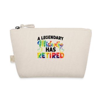 Nurse Midwife Birth Worker A - Organic Pouch - nature - Front