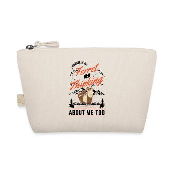 Ferret Lover Ferret Gift - Organic Pouch - nature - Front