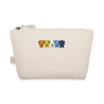Aroace Flag Pride LGBTQ Dalmatien mignon - Trousse biologique - nature - Devant