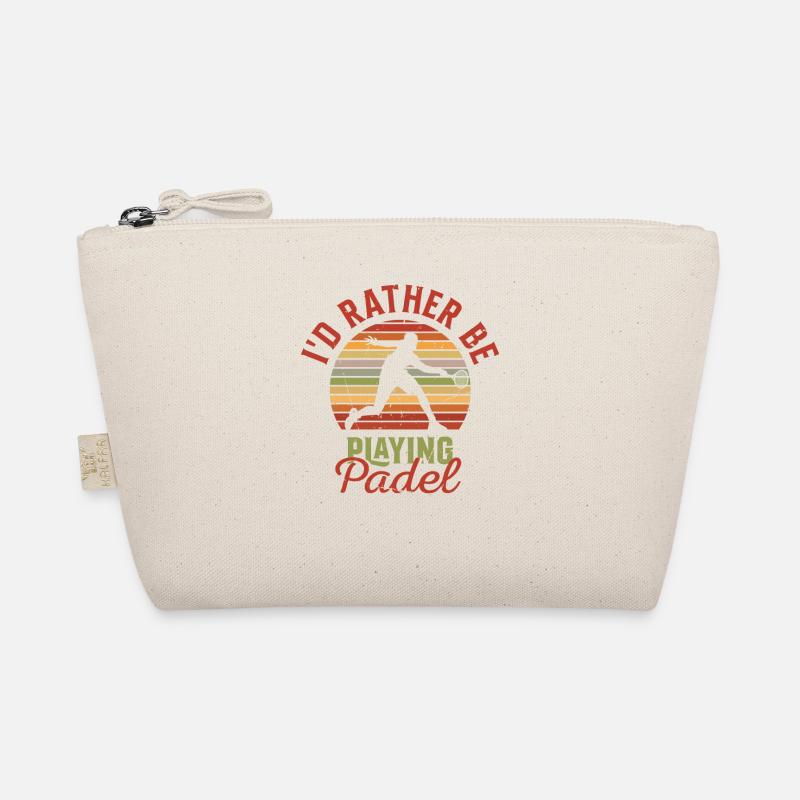 I'd Rather be Playing Padel Paddleball Paddle Bio-Täschchen