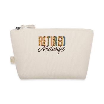 Nurse Midwife Birth Worker - Organic Pouch - nature - Front