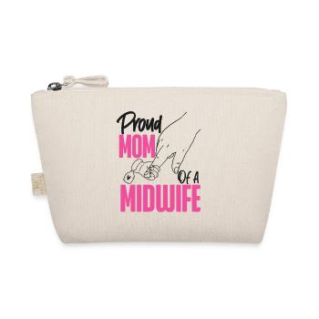 Nurse Midwife Birth Worker Mom - Bio-Täschchen - Natur - Vorne