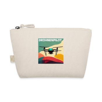 Drohnenpilot Retro-Poster - Bio-Täschchen - Natur - Vorne