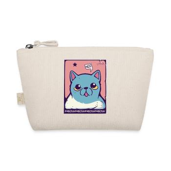 Meow and whining cat - Organic Pouch - nature - Front