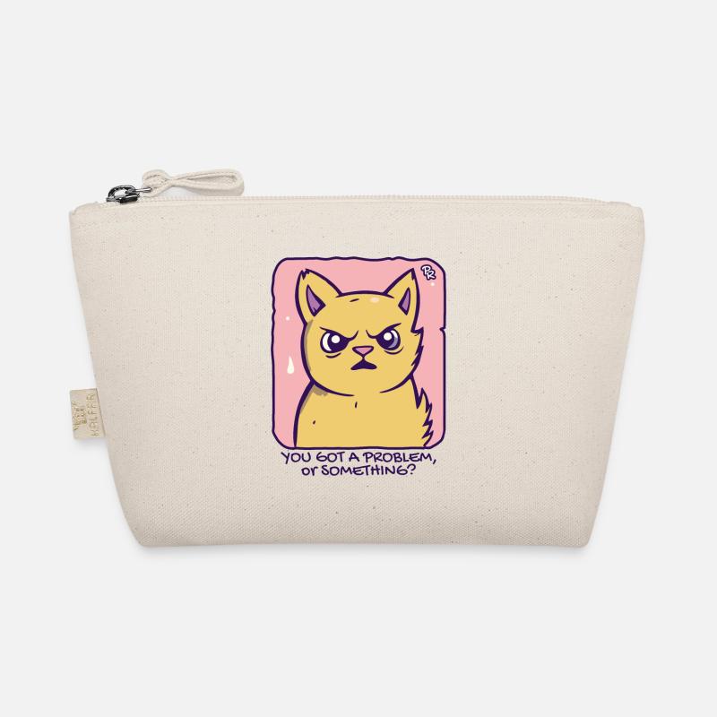 Got a problem? Passive-aggressive cat Organic Pouch