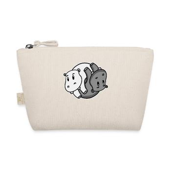 Yin Yang Hippopotame - Trousse biologique - nature - Devant