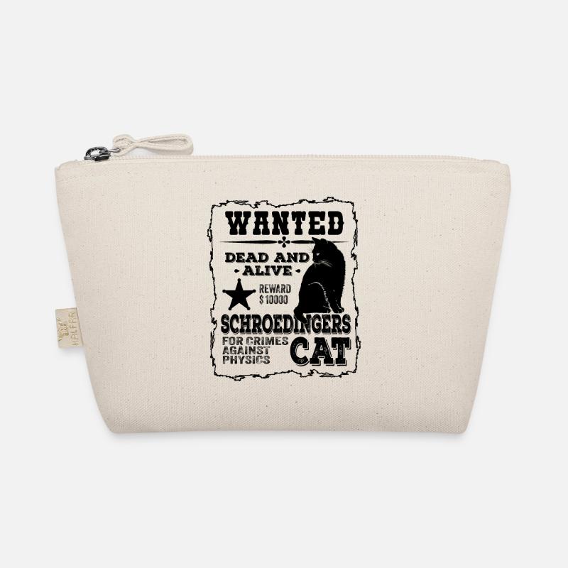 Schroedinger's Cat Dead And Alive Physics Joke Organic Pouch