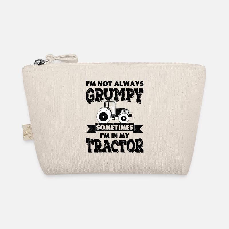I'm not always grumpy, sometimes I'm in my Tractor Organic Pouch