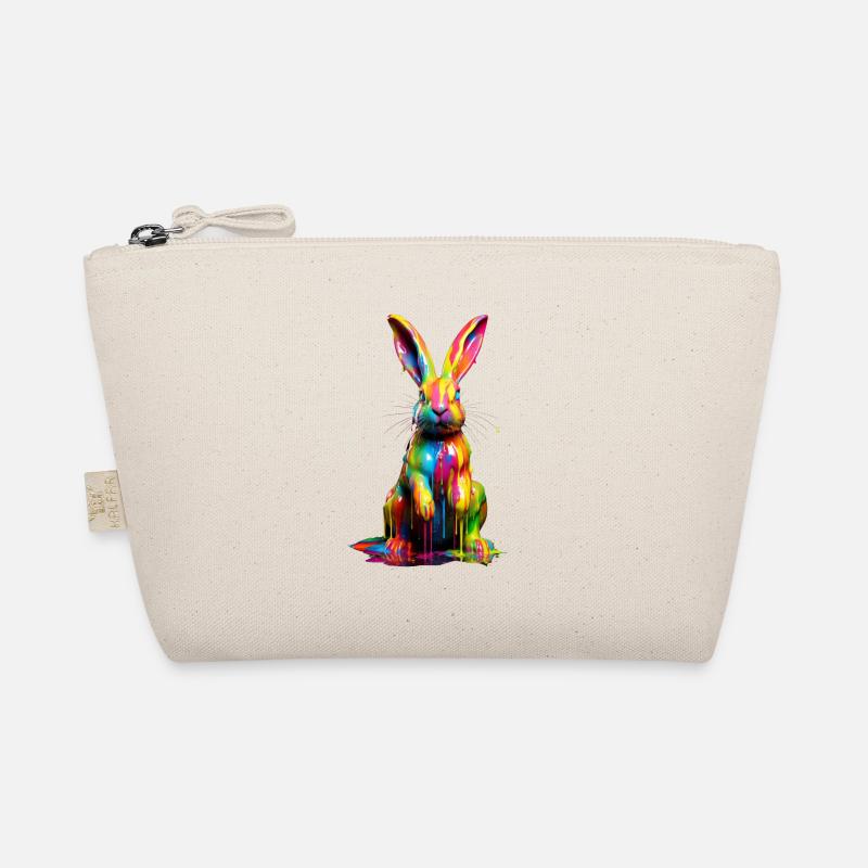 Rainbow Rabbit Bio-Täschchen