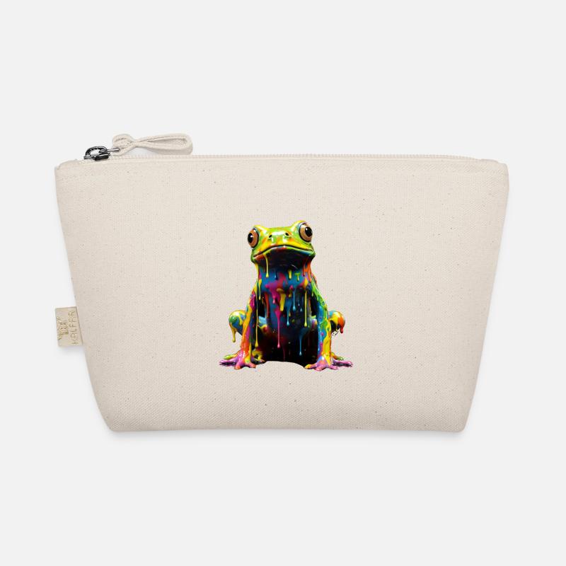Rainbow Frog Organic Pouch