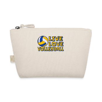 Live Love Volleyball Joueur de volley-ball Volley-ball - Trousse biologique - nature - Devant