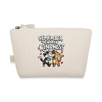Remember choose kindness child - Organic Pouch - nature - Front