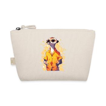 Cool Meerkat Sarfari Africa Lover - Organic Pouch - nature - Front