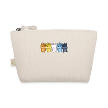 Aroace Flag Pride LGBTQ Licorne mignonne - Trousse biologique - nature - Devant