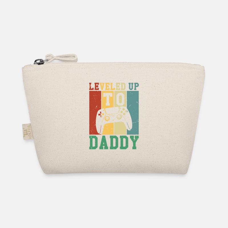 Leveled Up To Daddy Bio-Täschchen