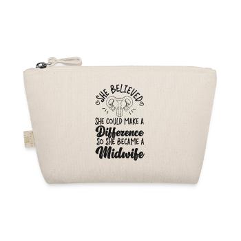Infirmière Sage-femme Accoucheuse Elle - Trousse biologique - nature - Devant