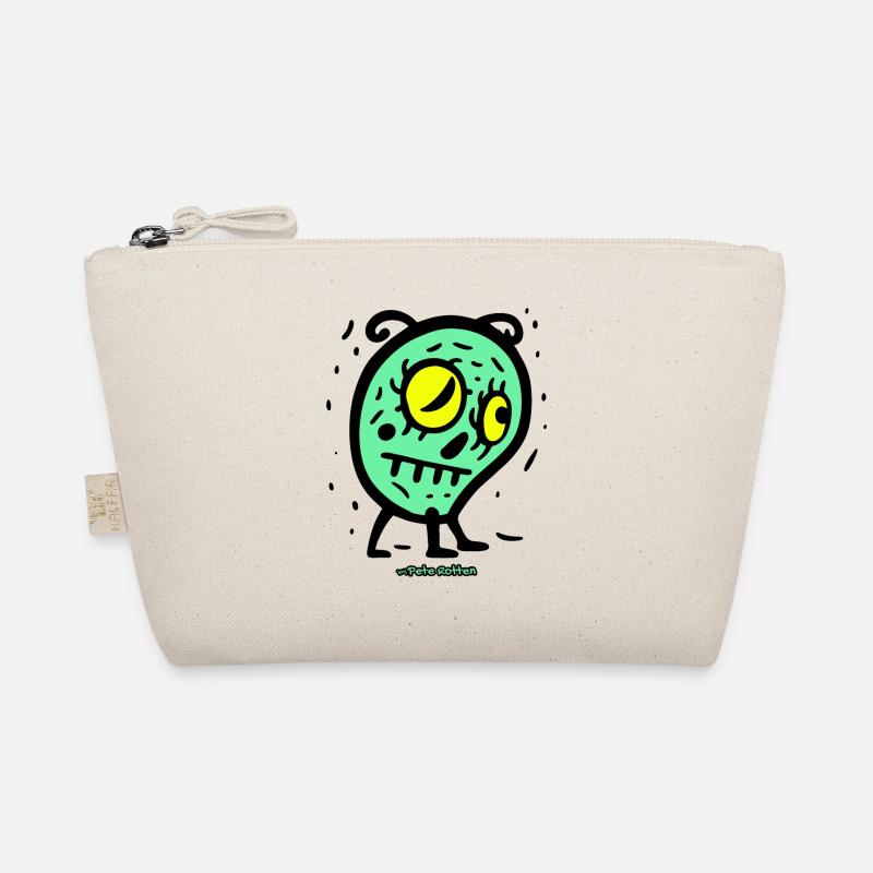 A Sad Cartoon Monster Organic Pouch