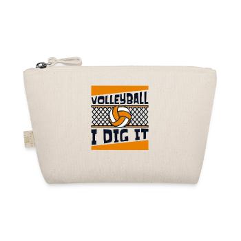 Volley-ball I Dig It Joueur de volley-ball Volley-ball - Trousse biologique - nature - Devant