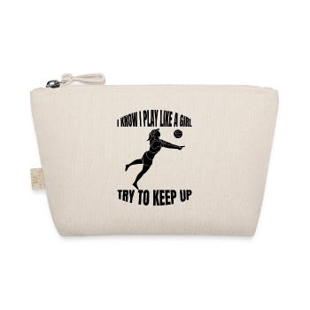 Volley-ball cadeau Beach Volley-ball Joueur de volley-ball - Trousse biologique - nature - Devant