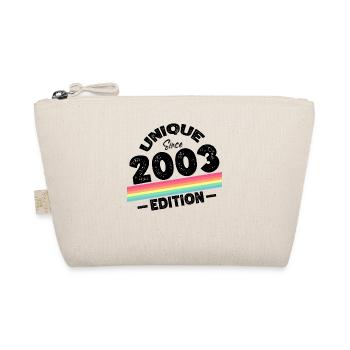 Unique depuis 2003 Edition Anniversaire Millésime 2003 - Trousse biologique - nature - Devant