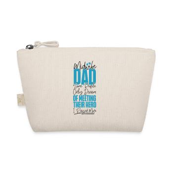 Infirmière Sage-femme Accoucheuse Papa - Trousse biologique - nature - Devant
