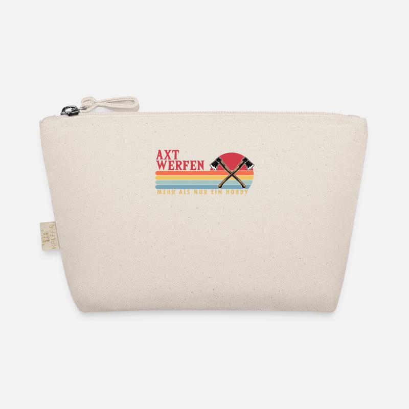 Axtwerfen mehr als ein Hobby Axe Throwing Game Organic Pouch