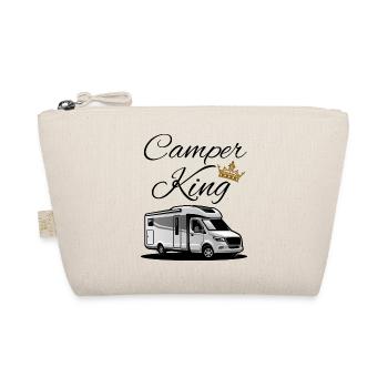 Camper King-Camper König - Bio-Täschchen - Natur - Vorne