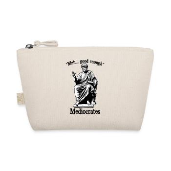 Drôle meh assez bon médiocrate vieux grec - Trousse biologique - nature - Devant