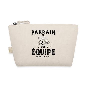 Parrain et Filleule Une Équipe Pour La Vie - Trousse biologique - nature - Devant
