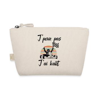 Karting - J'peux pas j'ai kart - Humour Cadeau - Trousse biologique - nature - Devant