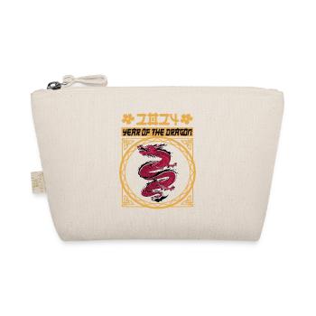 Chinese New Year Year Of The Dragon 2024 - Bio-Täschchen - Natur - Vorne
