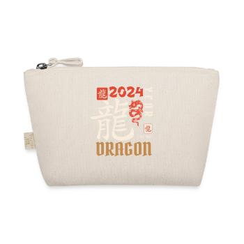 Chinese New Year Year Of The Dragon 2024 - Bio-Täschchen - Natur - Vorne
