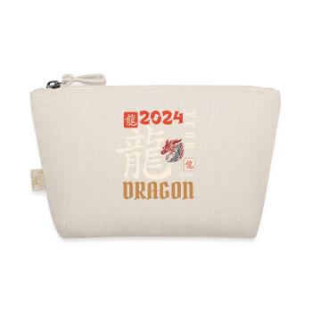 Chinese New Year Year Of The Dragon 2024 - Bio-Täschchen - Natur - Vorne