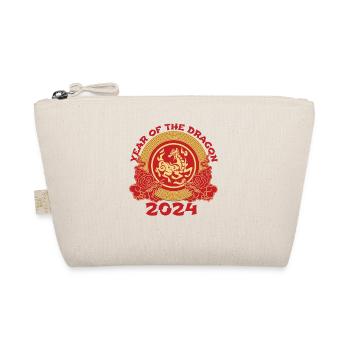 Chinese New Year Year Of The Dragon 2024 - Bio-Täschchen - Natur - Vorne